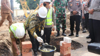 Wakil Ketua DPRD Provinsi Jambi Ikut Letakkan Batu Pertama Gedung Siginjai Sakti Wira Bhakti